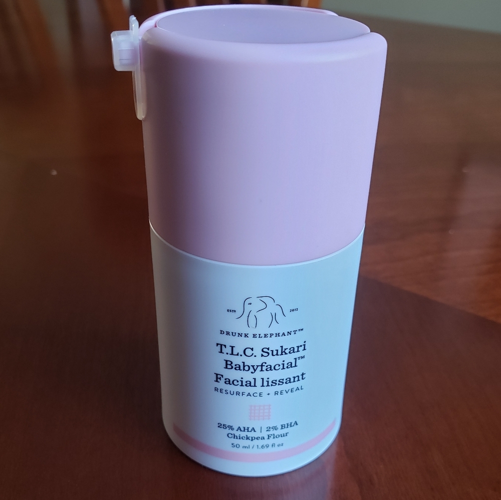 NEW Drunk Elephant Sukari Babyfacial AHA/BHA mask